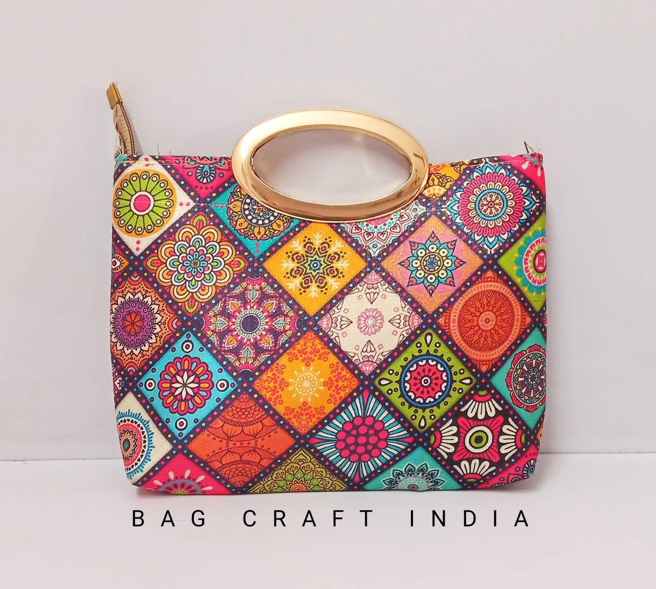 S A Gifts Sai Amrut Women's Handmade Designer Rajasthani Printed Clutch Bag  (Purple) : Amazon.in: Fashion