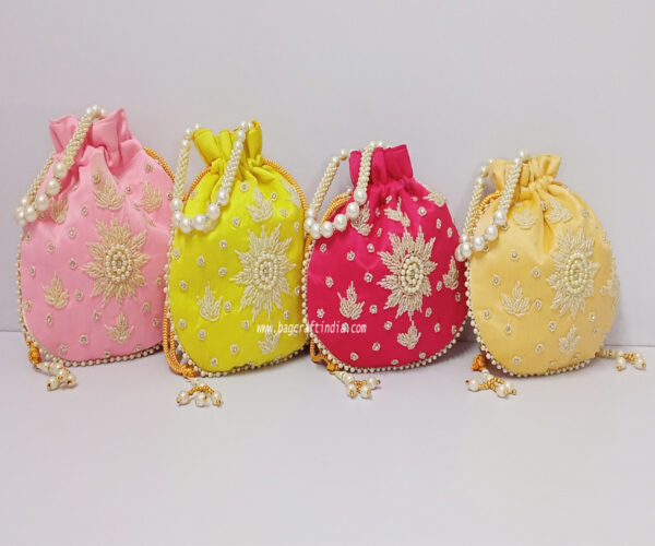 Indian Embroidered Potli Bags