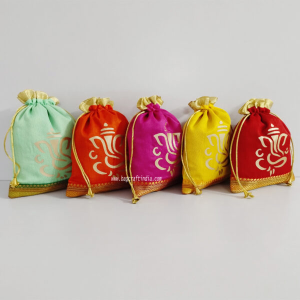 Ganesha Gift Potli Bags