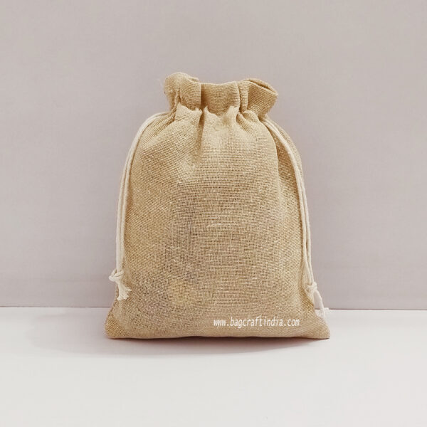 Cotton Jute Pouch for Packaging