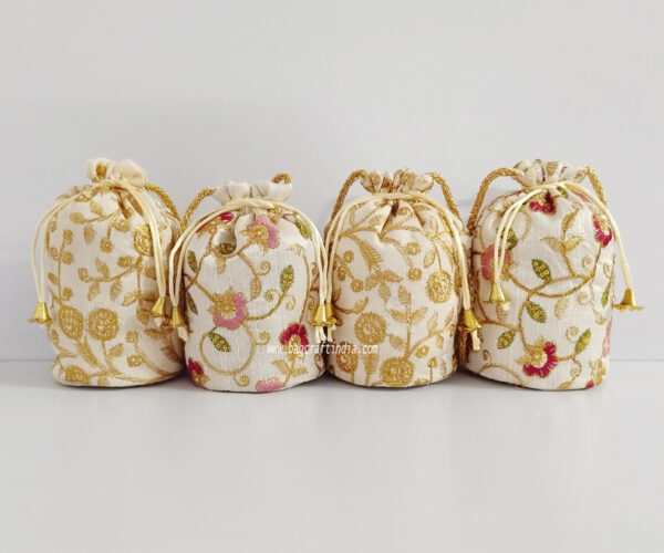 Potli Bags in Embroidery Work